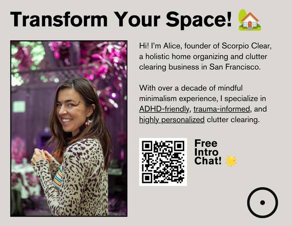 🏡 Mindful Organizing for Sensitive &amp; Neurodiverse Folks 🌟-FREE CALL! - household services